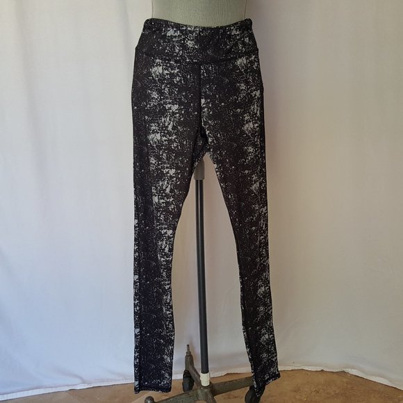 Legging Kyodan Femme Taille S – Gris Camo – Taille Mi-haute – Cropped